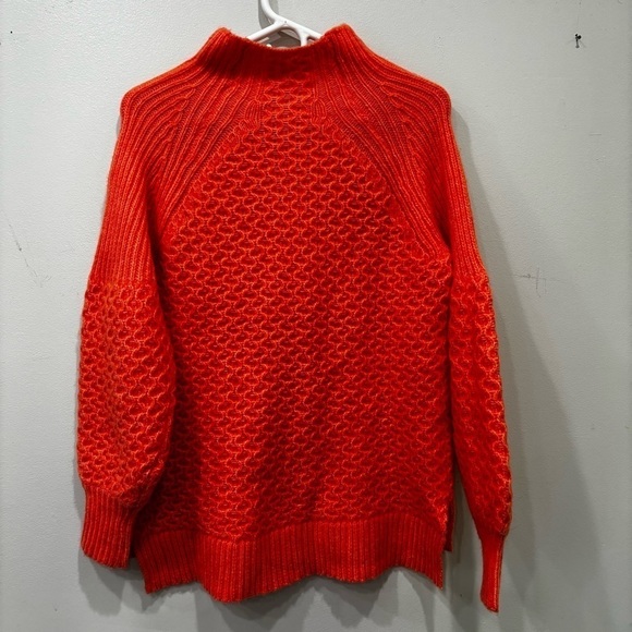 Anthropologie Bia Mock Neck Tunic Alpaca Blend  Sweater Women’s Size Small - Picture 12 of 16